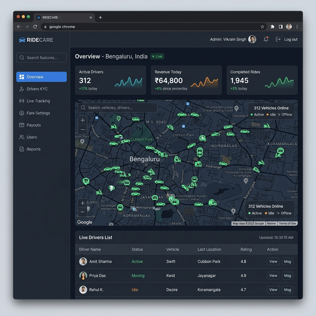 Xpido Client Management Portal