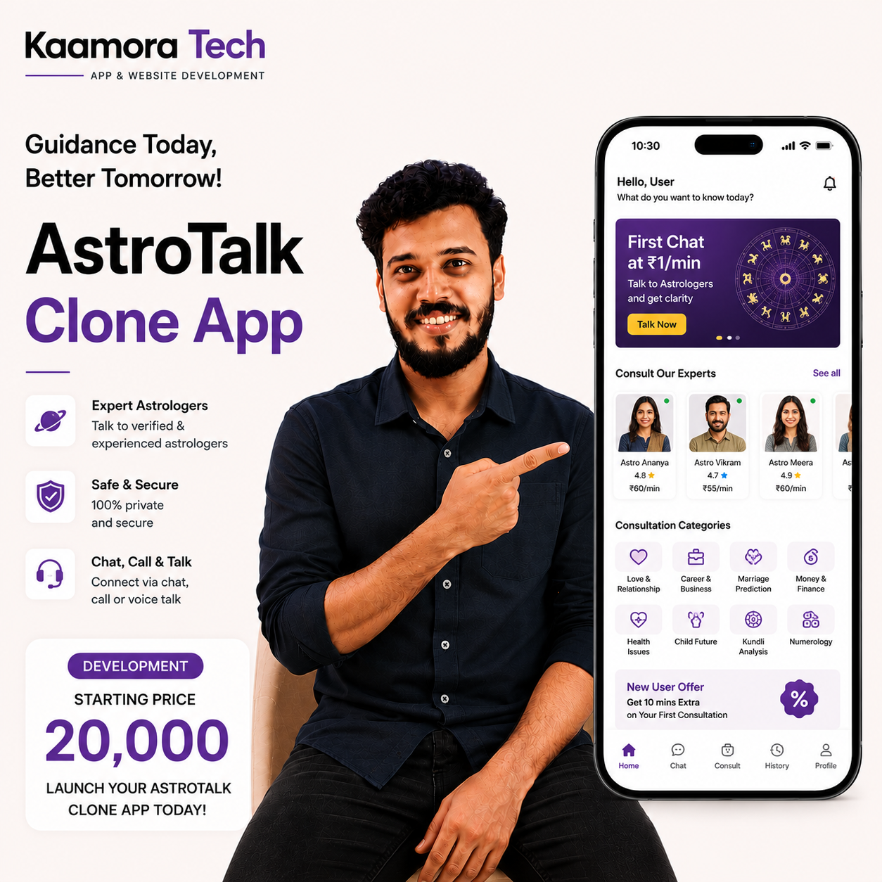 Astrology Platform (AstroTalk Clone)