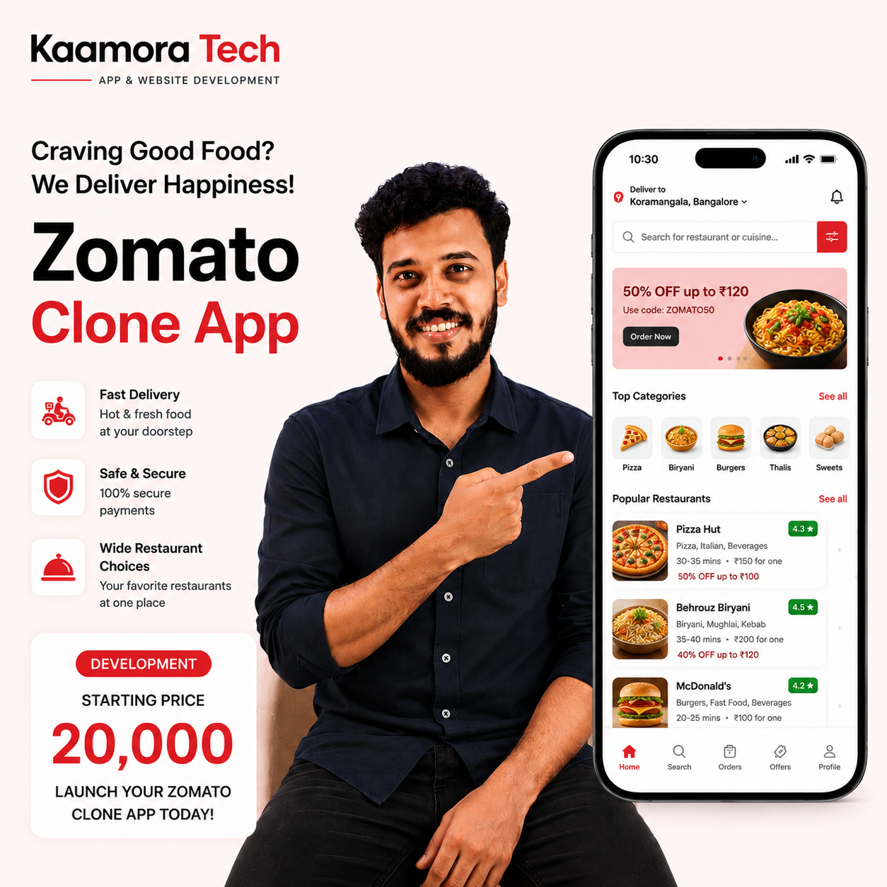 Food Delivery (Zomato Clone)