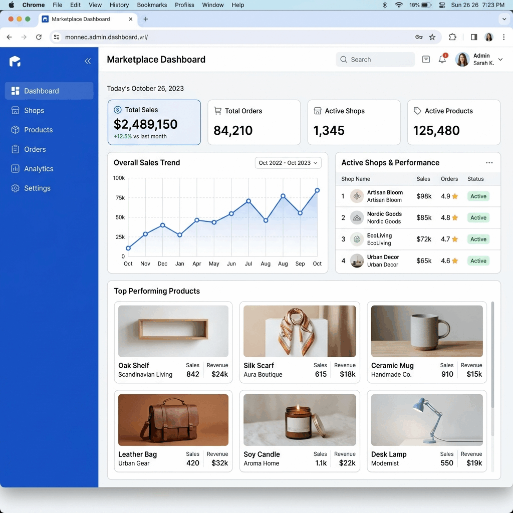 Multi Vendor E-Commerce